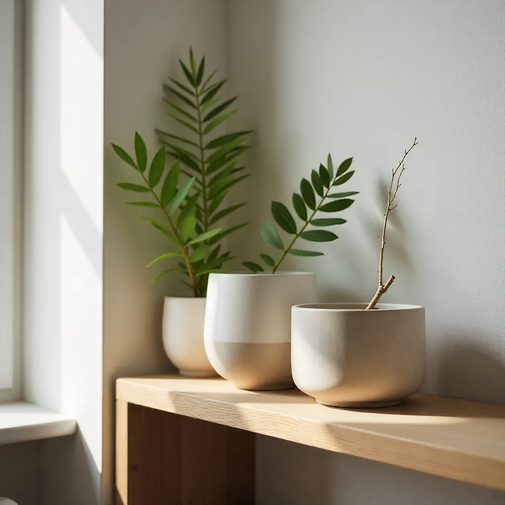 Nøytral beige krukke